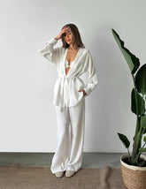 Yeni Moda Pamuk Gecelik Zalle